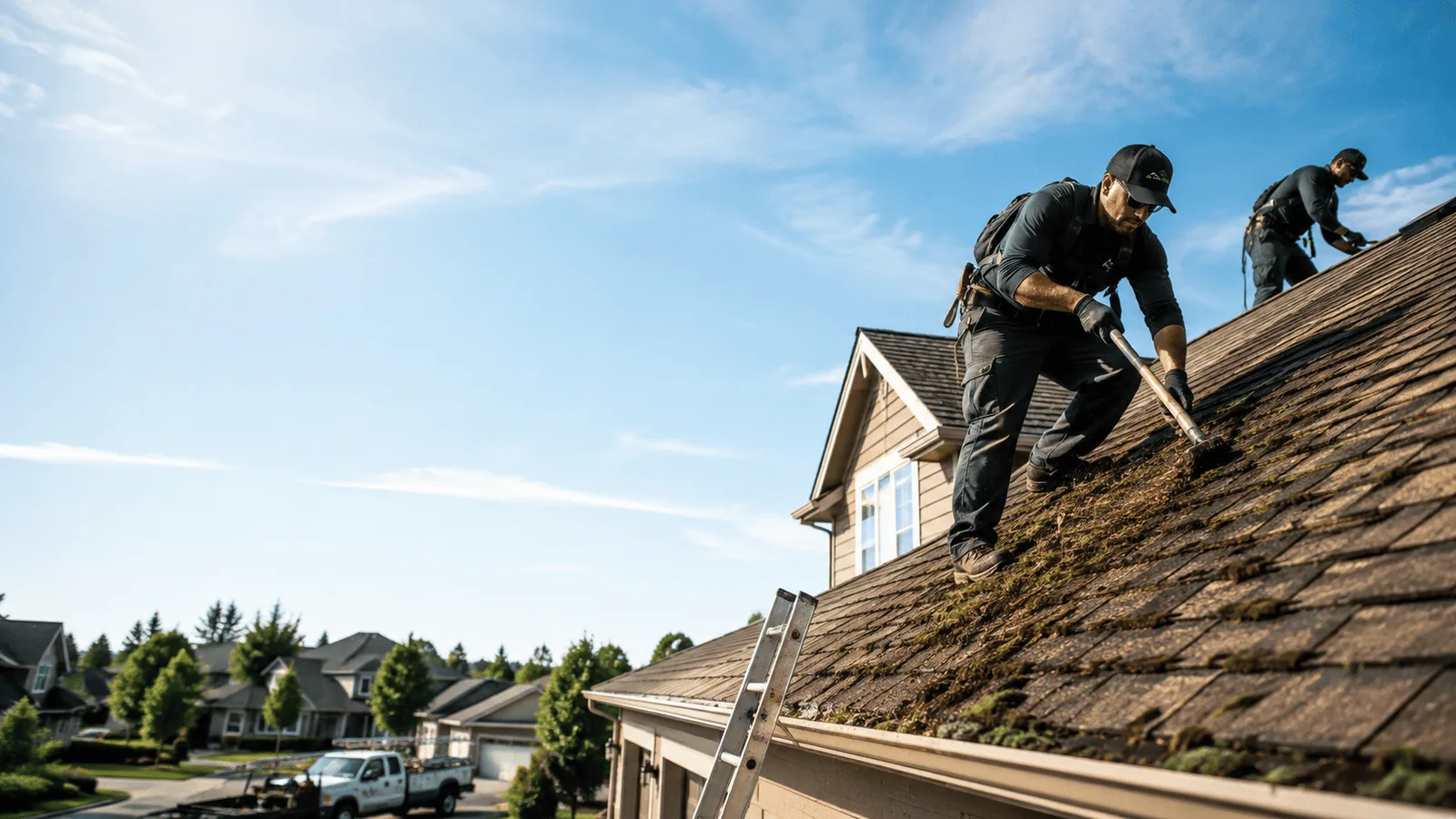 Roof Moss Removal in Nesquehoning, PA near me